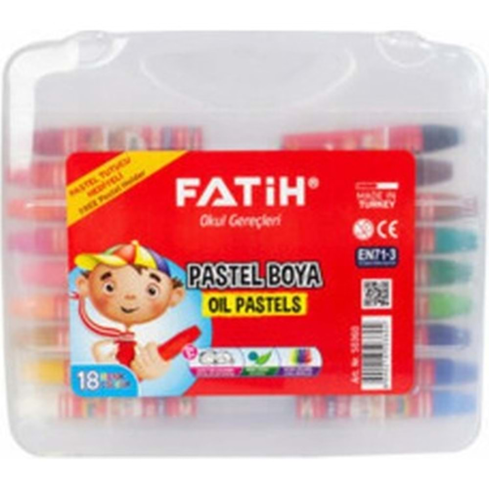 BOYA PASTEL FATİH ÇANTALI 18 RENK