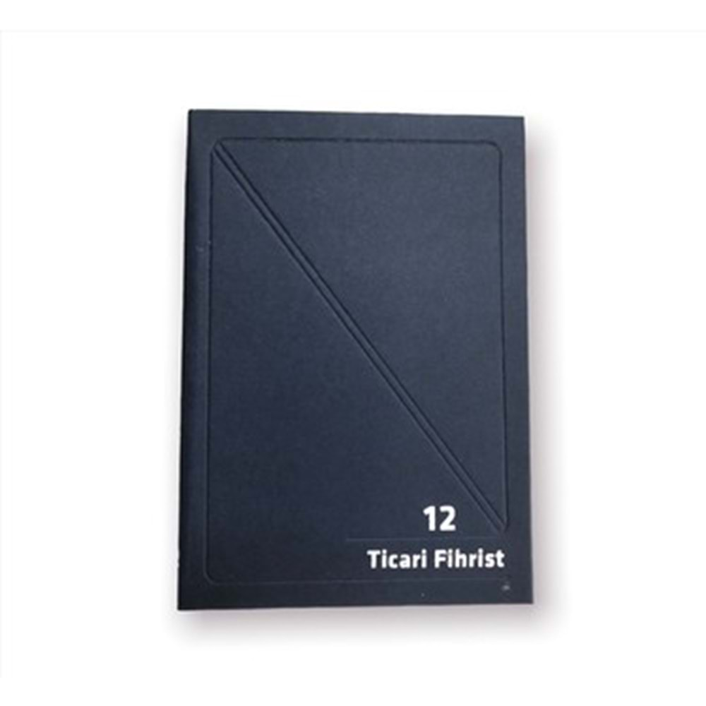 DEFTER FİHRİST 20*28 12 Lİ