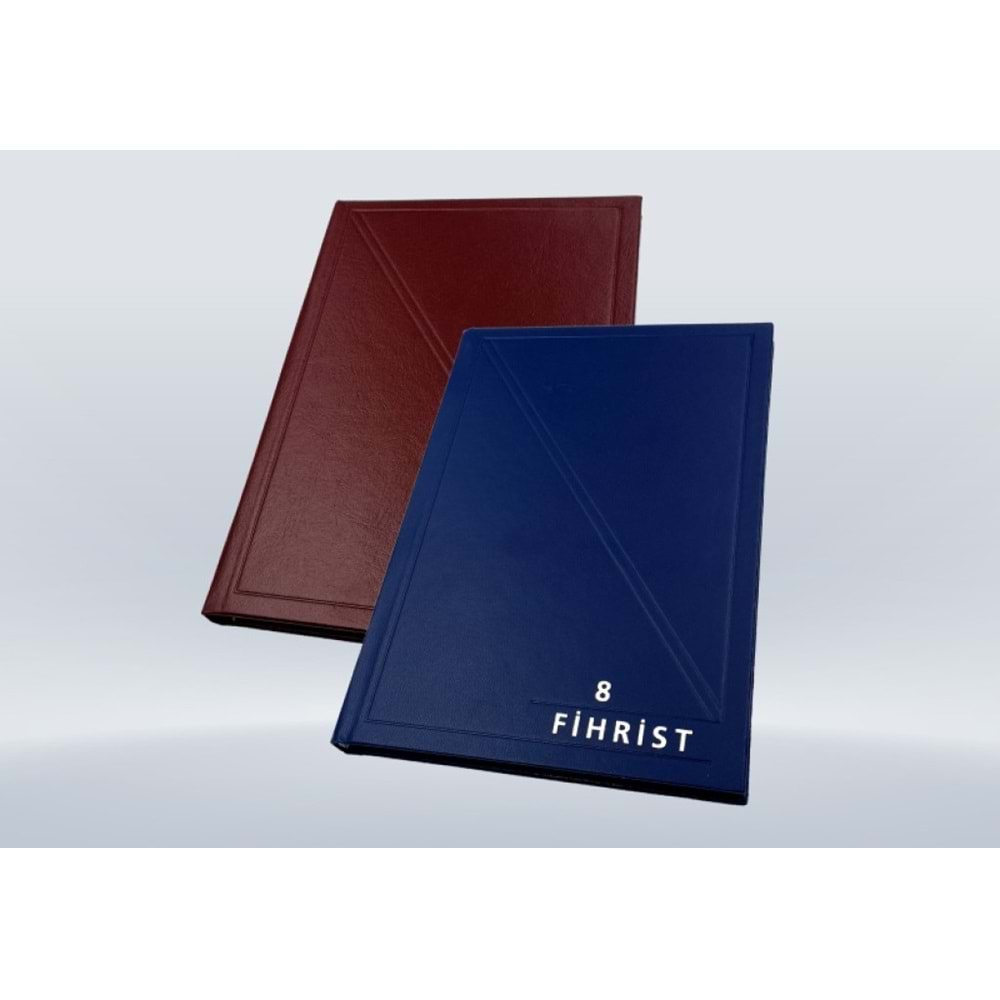 DEFTER FİHRİST 20*28 8 Lİ