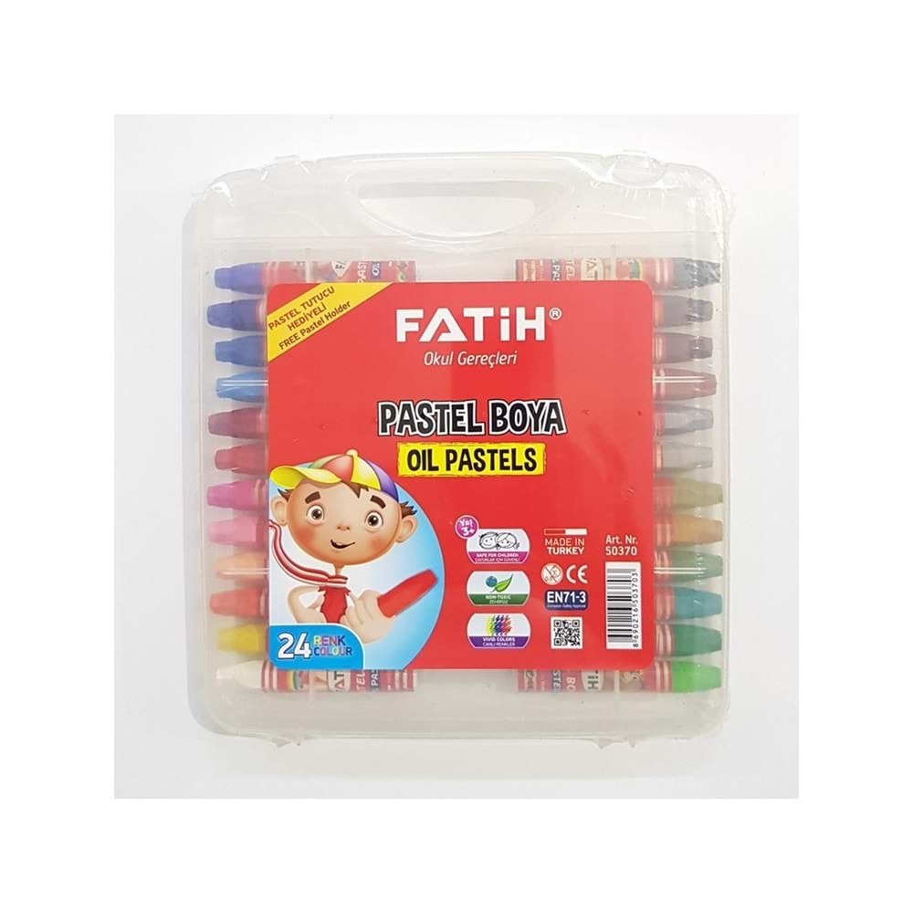 BOYA PASTEL FATİH ÇANTALI 24 RENK