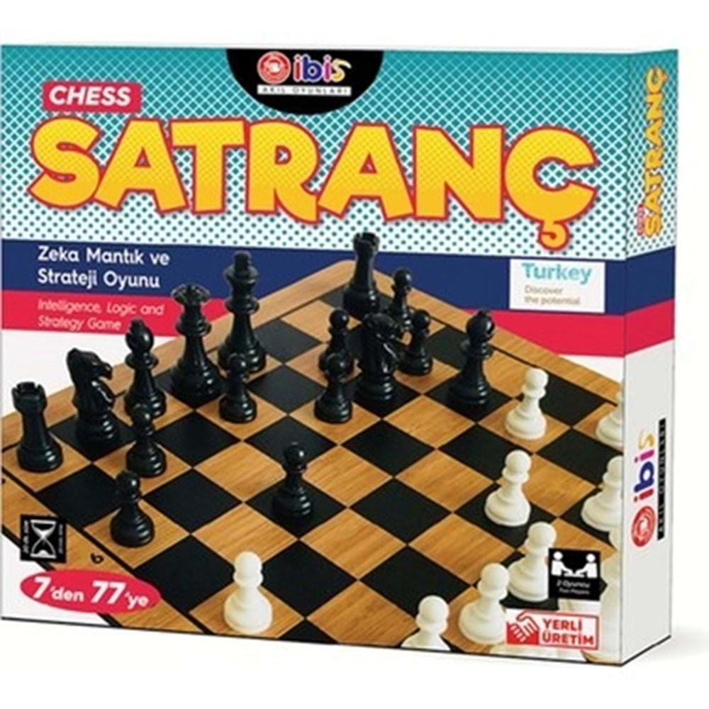 SATRANÇ İBİS CHESS AHŞAP KAR 1028