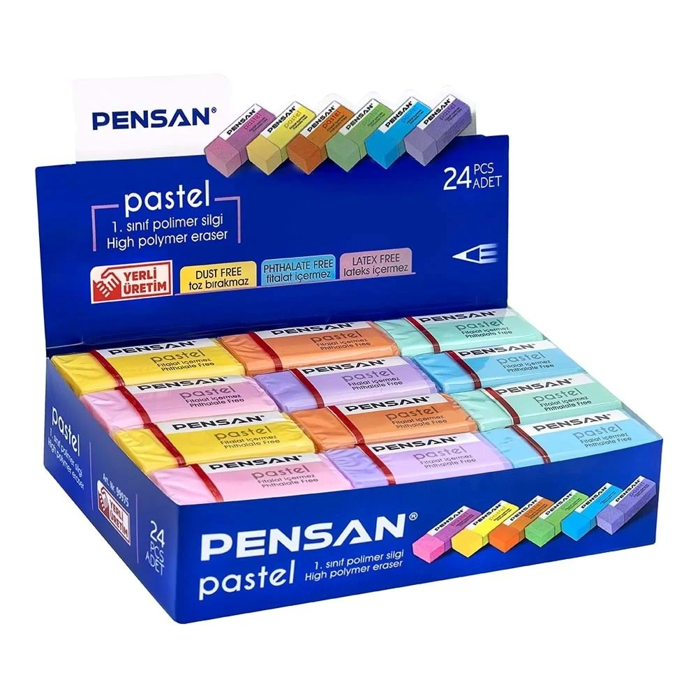 SİLGİ PENSAN PASTEL 99975 24 LÜ