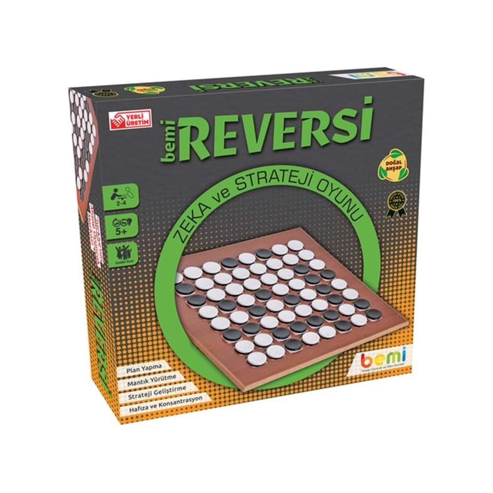 OYUN ZEKA AHŞAP EĞİTİCİ BEMİ REVERSİ