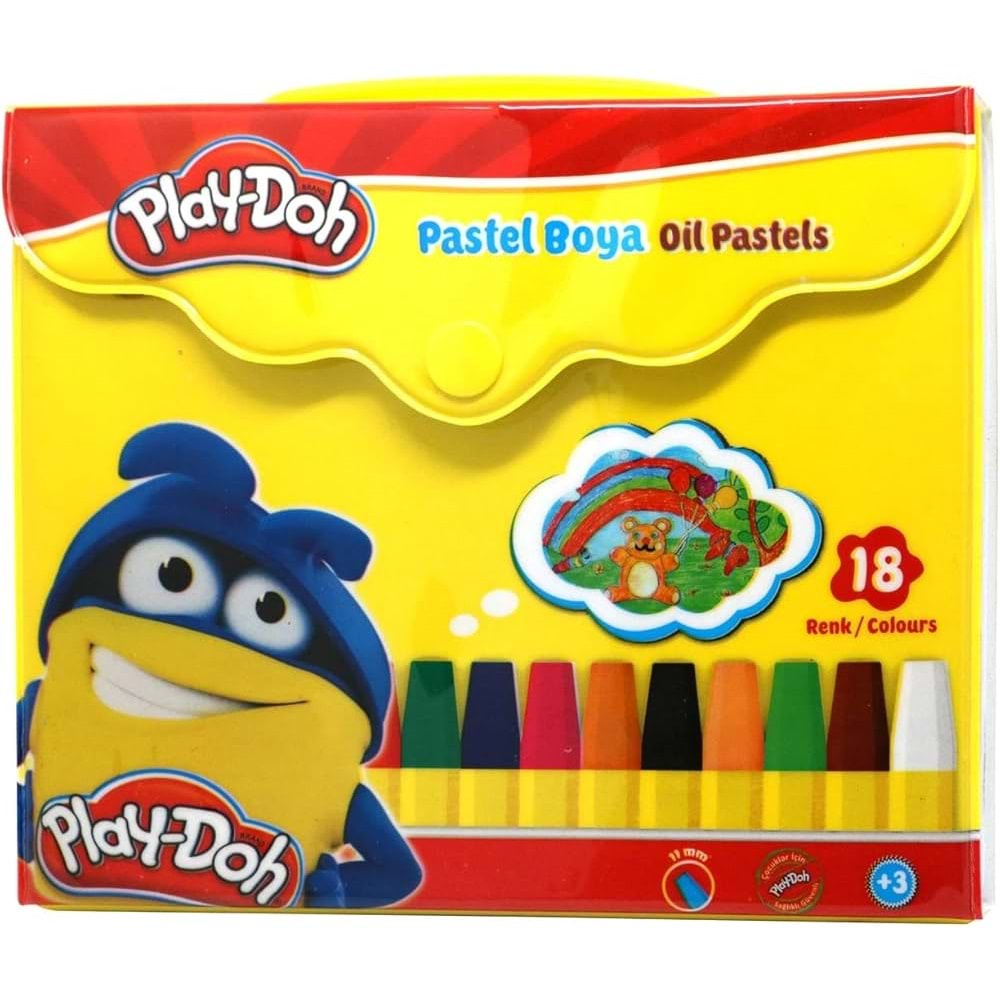 BOYA PASTEL PLAY-DOH 18 Lİ PLAY-PA006