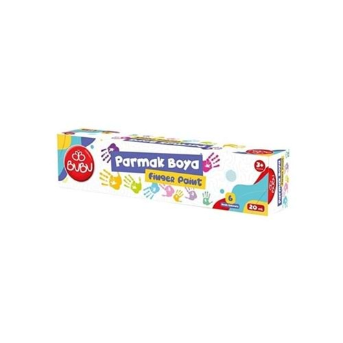 BOYA PARMAK BUBU PASTEL 6 LI BUBU-PAR025