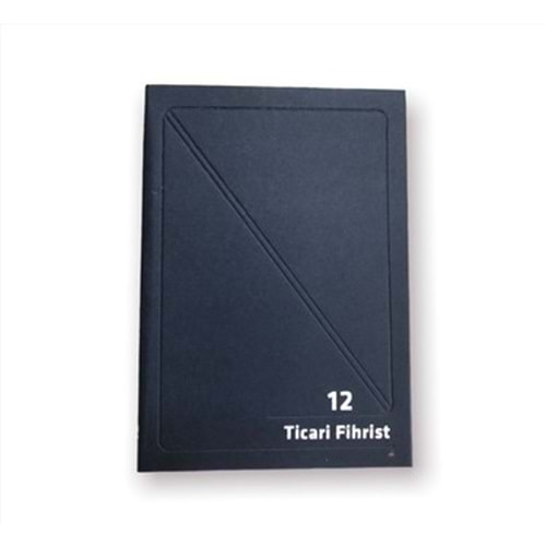 DEFTER FİHRİST 20*28 12 Lİ