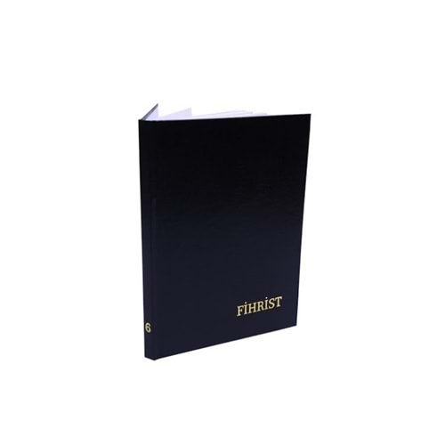 DEFTER FİHRİST 17*24 EKONOMİK 6 LI