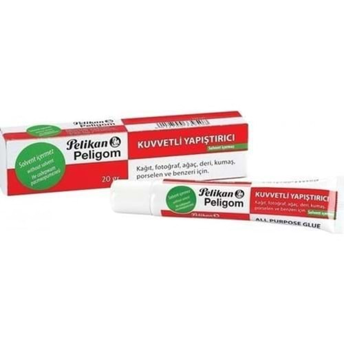 YAPIŞTIRICI PELİKAN PELİGOM 20 GR 339 507 (12 ADET)