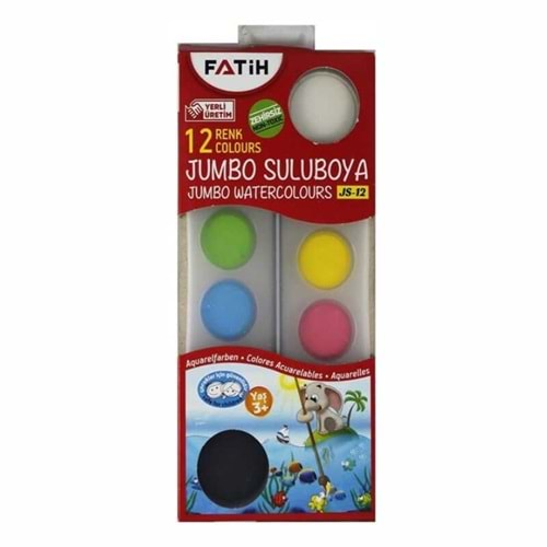 BOYA SULU FATİH JUMBO JS-12 50035 12 RENK