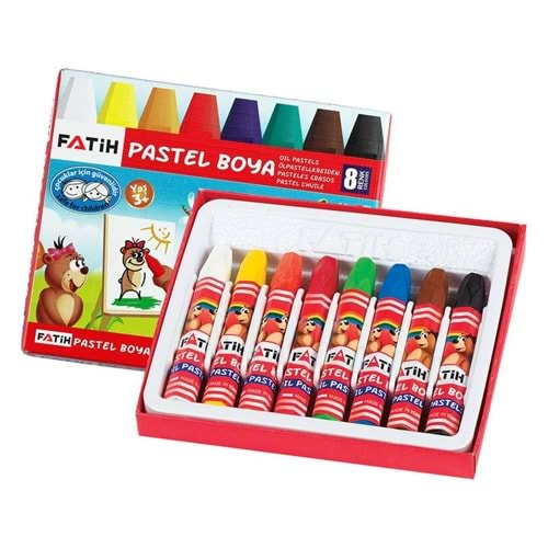 BOYA PASTEL FATİH 34008 8 RENK