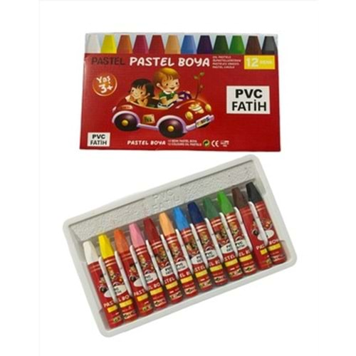 BOYA PASTEL FATİH PVC 12 RENK