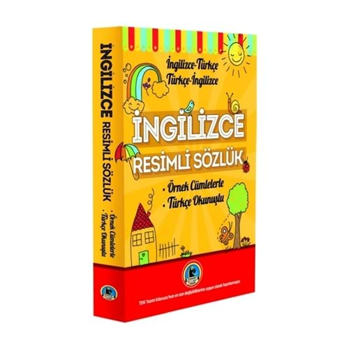 SÖZLÜK RESİMLİ KARATAY İNGİLİZCE-TÜRKÇE BÜYÜK BOY (40 ADET)