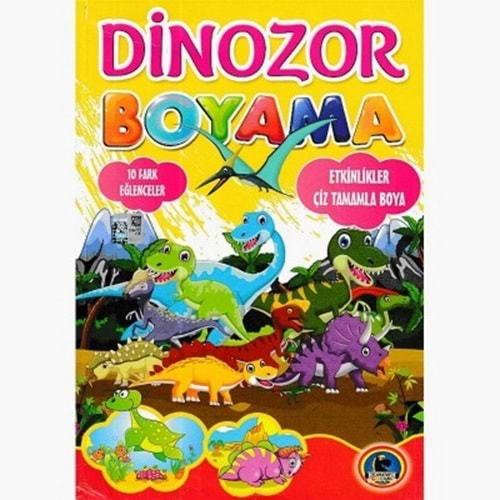 BOYAMA KİTABI KARATAY DİNOZOR BOYAMA (40 ADET)