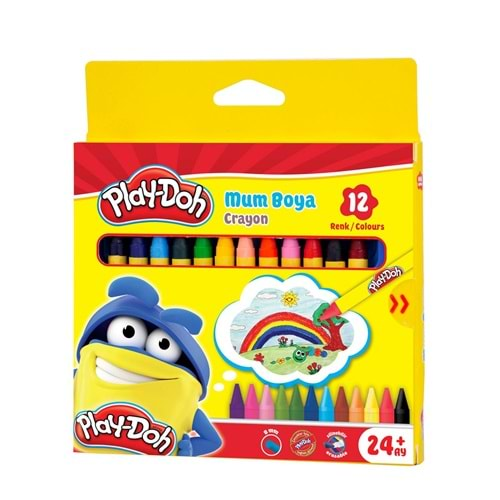 BOYA MUM PLAY-DOH 12 RENK PLAY-CR004 (12 ADET)