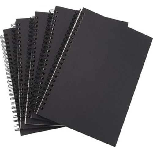 DEFTER SİYAH A5 (12 ADET)