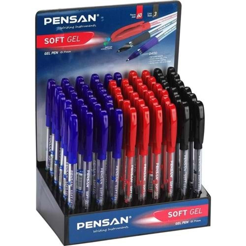 KALEM TÜKENMEZ PENSAN SOFT GEL 2400 60 LI