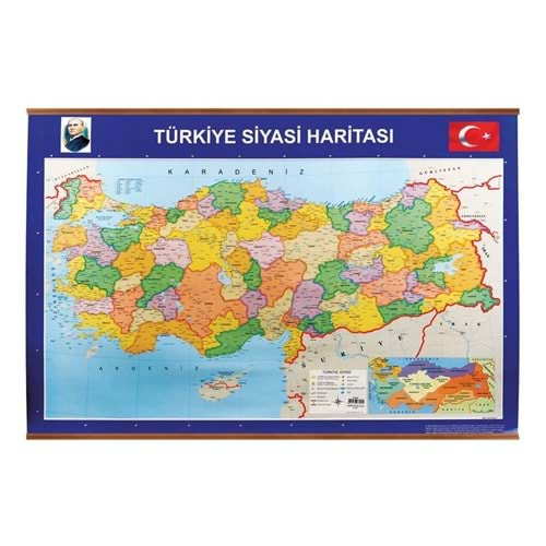 HARİTA TÜRKİYE ÇITALI 70*100 PAN 403 (5 ADET)