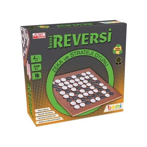 OYUN ZEKA AHŞAP EĞİTİCİ BEMİ REVERSİ