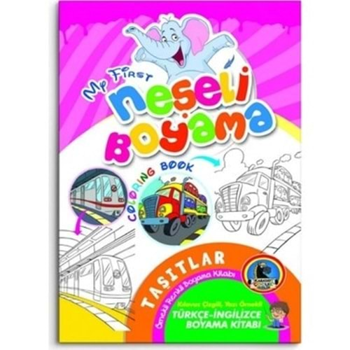 BOYAMA KİTABI KARATAY NEŞELİ BOYAMA (48 ADET)