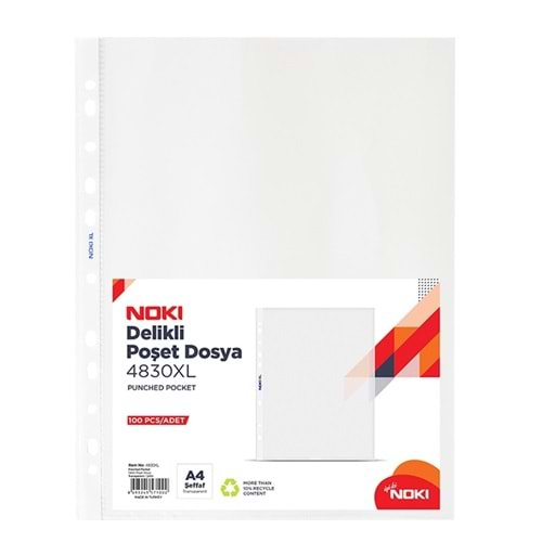 DOSYA POŞET NOKI XL 4830XL 100 LÜ