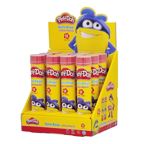 BOYA KALEMİ PLAY-DOH 12 Lİ TÜPLÜ PLAY-KU005 (12 ADET)